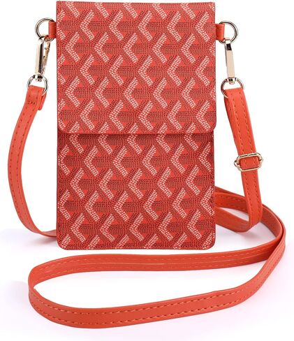 محفظة seOSTO للهاتف الخلوي، محافظ صغيرة خفيفة الوزن وحقائب يد مع حزامي كتف للنساء in Kuwait