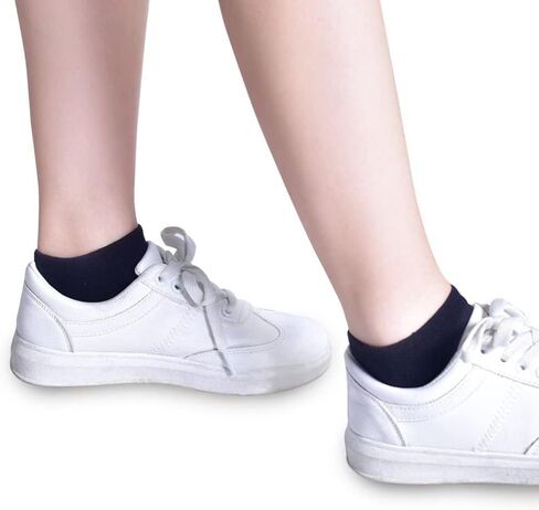 جوارب UMMISS No Show للسيدات، جوارب ببطانة منخفضة غير قابلة للانزلاق للنساء، من 4 إلى 12 زوجًا in Kuwait