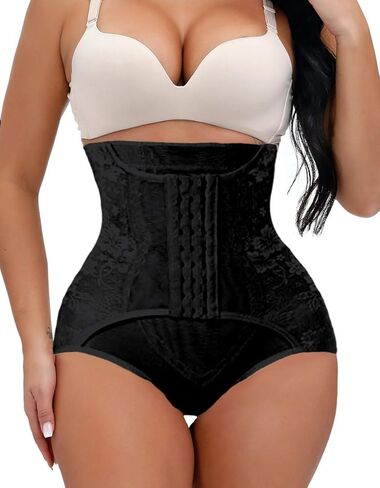 Womens Waist Cincher Body Shaper Trainer Girdle Faja Tummy Control Underwear Shapewear (Plus Size) in Saudi Arabia