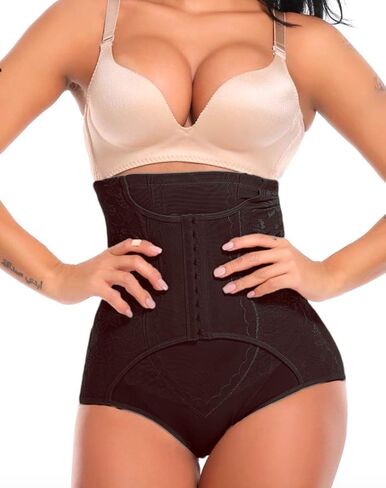 Womens Waist Cincher Body Shaper Trainer Girdle Faja Tummy Control Underwear Shapewear (Plus Size) in Saudi Arabia