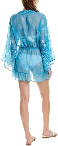 Ramy Brook Women's Standard Alegra Long Sleeve Wrap Dress Coverup in Saudi Arabia
