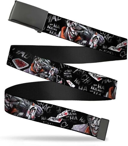 Buckle-Down mens Buckle-down Web Joker 1.5" Belt, Multicolor, 1.5 Wide - Fits up to 42 Pant Size US in Saudi Arabia