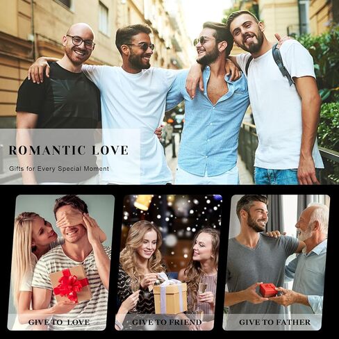 اقراط سوداء للرجال من الفضة الاسترلينية 925، اقراط بريمة مضادة للحساسية، اقراط للرجال هدية مجوهرات لهدايا عيد الاب، فضة ستيرلينج، زركونيا مكعب in Kuwait