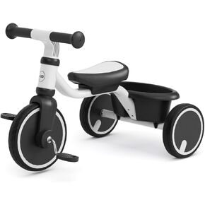 XJD Kids Tricycles for 1 to 3 Years Old, Toddler Tricycle Kids Trikes Tricycle for 2-3 Year Olds, Toddler Bike with PU Wheels, Adjustable Seat, Storage Basket, present Toys for Boy & Girl (Pink) in Kuwait