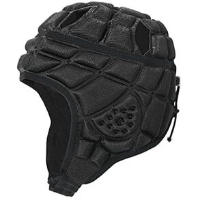 Kids Football Helmet, Youth Football Headguard, Scrum Cap, Football Goalkeeper Padded Helmet Anti-Collision Headgear, Teen Boys Girls Sports Helmet for Rugby, Football, Baseball