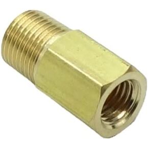 2 Pcs 1/8" Male NPT to 1/16" Female NPT Bushing Stainless Steel Pipe Fitting Gauge Adapter in Kuwait