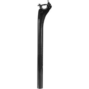 Bicycle Seat Post / Outer Bike Seatpost Bicycle Seat Tube for Bicycle / Durable Carbon Fiber / 1 Pcs 3K Gloss Black