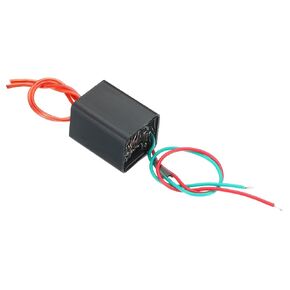 PATIKIL High Voltage Generator, 5 Pcs DC 3-6V 20KV Boosting Step-up Power Supply Module Arc Voltage Transformer for Scientific Experiment, Black
