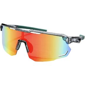 Santic Cycling Glasses Ultra Light Sunglasses with UV Protection and Polarized Lens