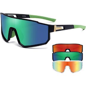 Youth Baseball Sunglasses Polarized Uv 400 Cycling Glasses Cool Sports Softball Sunglasses for Men