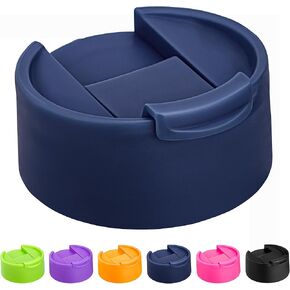 Snowfall Flip Lid for Hydro Flask Wide Mouth 12-64 oz, Replacement Lid for Simple Modern, Takeya, Iron Flask Water Bottle