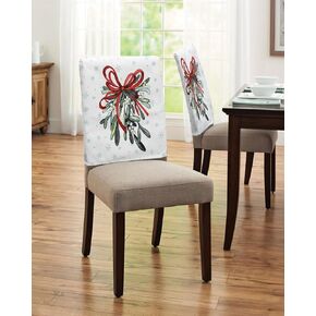4 Packs Black Grey Painted Dining Chair Back Cover, Decorative Kitchen Dinner Chair Seat Covers Washable Chair Slip Covers,Slipcovers Protect for Dinning Room Abstract Contemporary Smear Graffiti Art