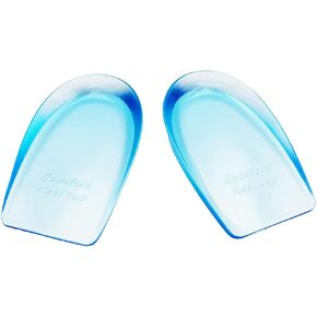 Gel Silicone Heel Cups Plantar Fasciitis Inserts for Women or Men Bone Spurs Heel Pain Relief, Gel Heel Protectors, Sore Feet Bruised Heel Treatment (1 Pairs, Kids 3-7 / Women 4.5-8)