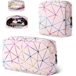 Sanitary Napkin Storage Bag, Leather Period Pad Pouch for Girls, Reusable Women Menstrual Cup Pouches Nursing Holder Tampon Bags Feminine Small Makeup Purse
