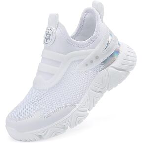 Boys Girls Shoes Tennis Running Sports Athletic Lightweight Breathable Sneakers for Little/Big Kids