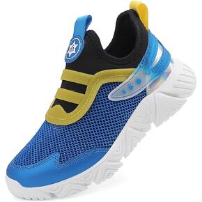 Boys Girls Shoes Tennis Running Sports Athletic Lightweight Breathable Sneakers for Little/Big Kids