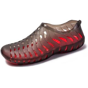 Men's Women's Lightweight Breathable Non-Slip Garden Sandals Quick-Drying Hole Water Shoes Beach Kayaking Shoes