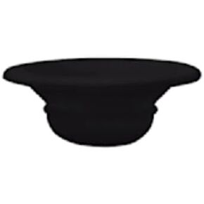 Liner for Happy Wax Outlet Wax Melters - No Mess, No Scrape Way to Remove Scented Wax - Long Lasting and Reusable Silicone (Black, Outlet)