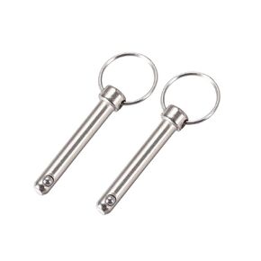 uxcell Quick Release Pin 6mmX45mm Marine Hardware for Boat Bimini Top Deck Hinge 2Pcs
