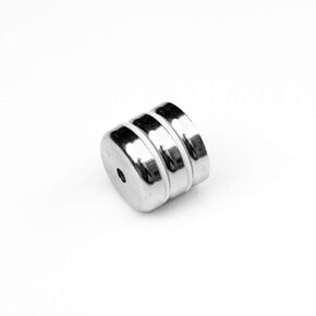 Super Strong Neodymium Cup Magnet 1.26" Countersunk Permanent Magnet, The World’s Strongest & Most Powerful Rare Earth Magnets by Applied Magnets With Screws 10Pc
