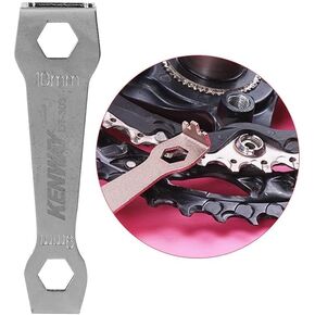 Bike Chainring Nut Wrench, Bike Chainring Bolt Fixed Wrench Crank Spanner Wrench Tool for Mountain Bike