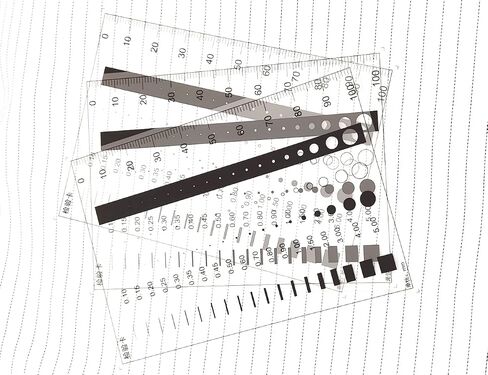 Flaw SEC Size Estimation Chart Dirt Test Gauge for Dot and Line Defects Measuring (1) in Saudi Arabia