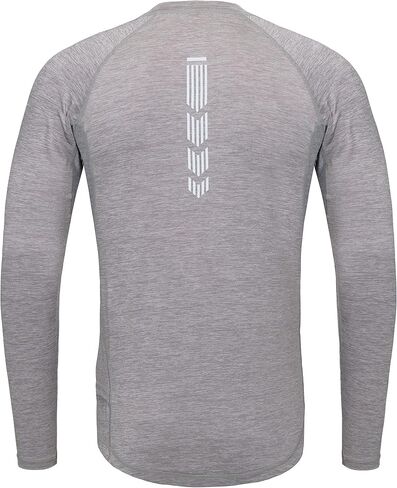 Men's Long Sleeve Cycling Jerseys Lightweight Quick Dry Stretch Shirts for Running Hiking in Saudi Arabia