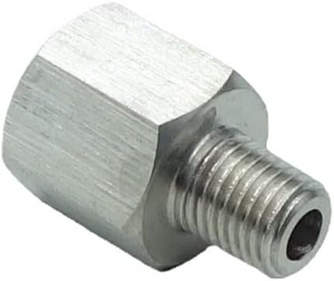 2 قطعة 1/8 "ذكر NPT إلى 1/16" أنثى NPT جلبة ماسورة من الفولاذ المقاوم للصدأ تركيب مقياس محول in Kuwait