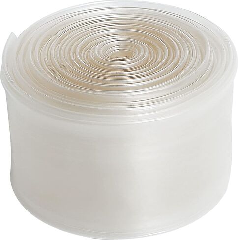 Aoje-Link 15mm ID Transparent Heat Shrink Tubing Shrinkable Tube 5M(16.4Ft) 1pcs in Saudi Arabia