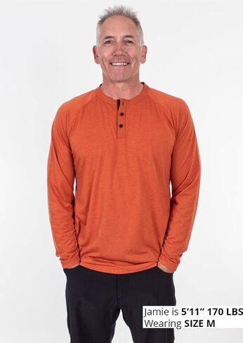 Club Ride Apparel Men's Payette Henley Long Sleeve Cycling Jersey in Saudi Arabia