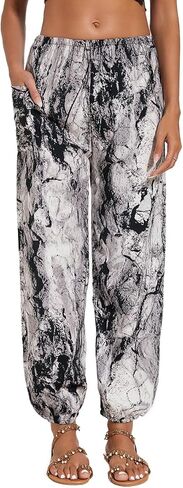 Women's Casual Loose Lounge Pants Comfy Boho Beach Harem Pants in Saudi Arabia
