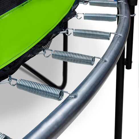 16FT 14FT 15FT 12FT 10FT Trampoline for Kids and Adults, Large Outdoor Trampoline with Slides, Ladder, Backyard Trampoline with Net, Capacity for 5-8 Kids and Adults,ASTM Approval in Saudi Arabia