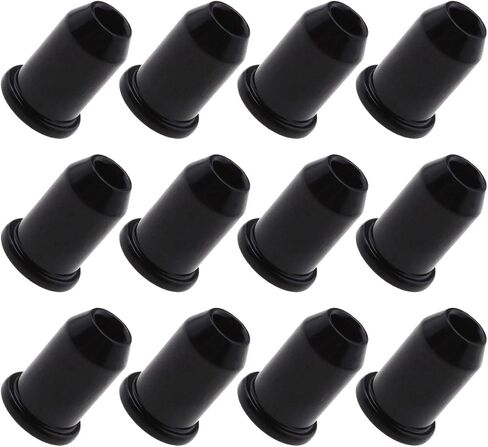 12pcs Guitar String Ferrules Guitar String Caps Mounting Buckle Through Body Ferrules Bushing for Electrical Guitar Musical Instruments Parts Gold in Saudi Arabia