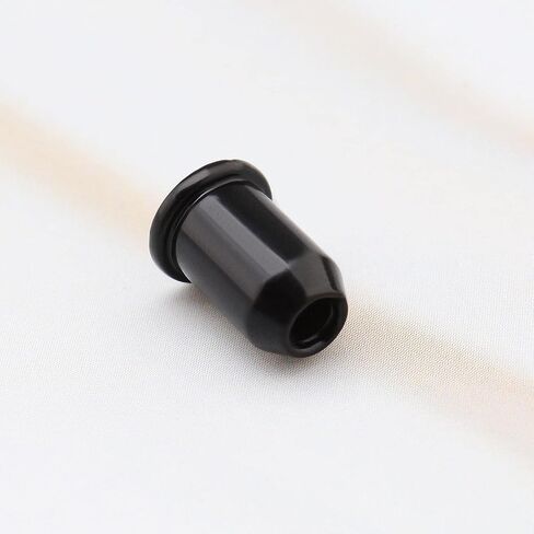 12pcs Guitar String Ferrules Guitar String Caps Mounting Buckle Through Body Ferrules Bushing for Electrical Guitar Musical Instruments Parts Gold in Saudi Arabia