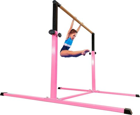 4FT/5FT Gymnastic Bar Set Gymnastics Horizontal Bar Gymnastics Kip Bar for Kids Home Use in Saudi Arabia