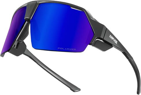 KAPVOE Polarized Cycling Sunglasses Sports Glasses UV400 Protection Men Women Bicycle Goggles in Kuwait