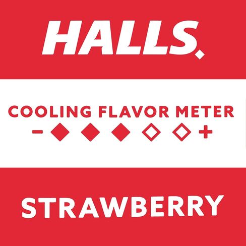 HALLS قطرات الحلق، نكهة العسل والليمون، كيس واحد، 3 عبوات أثناء التنقل لكل كيس (إجمالي 24 قطرة) in Kuwait