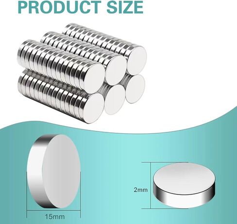 Round Magnets forCcrafts,Tiny Magnets,Real Rare Earth Magnets for Industrial,Strong Magnet for DIY,Neodymium Disc Magnet for Refrigerator,Office,White Board,Magnet Size:D0.4"x0.08"(D10x2mm) 30pcs. in Saudi Arabia