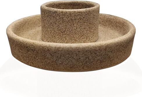 Sage Holder, Sage Holder for Burning, Ceramic Smudge Bowl with Ash Catcher for Meditation Space (Sage Not Included) (Golden) in Saudi Arabia
