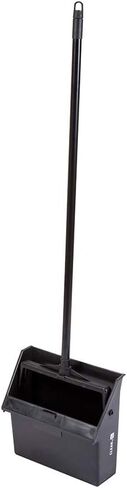 Restaurantware RW Clean 12 x 2 x 39 Inch Angle Broom 1 With Clip Back Sweeping Broom - Dustpan Sold Separately Flagged Bristles Black Plastic Restaurant Broom Lightweight Heavy-Duty in Saudi Arabia