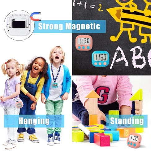 Classroom Timers for Teachers Kids Large Magnetic Digital Timer 2 pack in Saudi Arabia