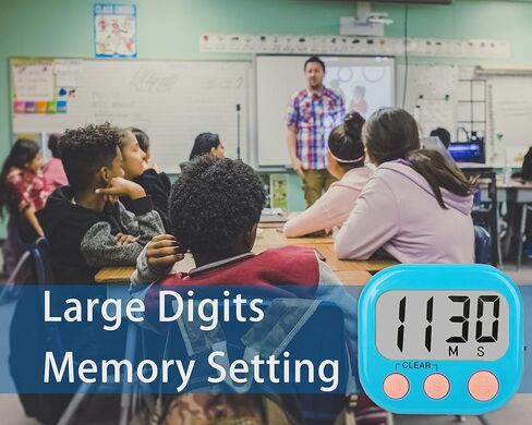 Classroom Timers for Teachers Kids Large Magnetic Digital Timer 2 pack in Saudi Arabia