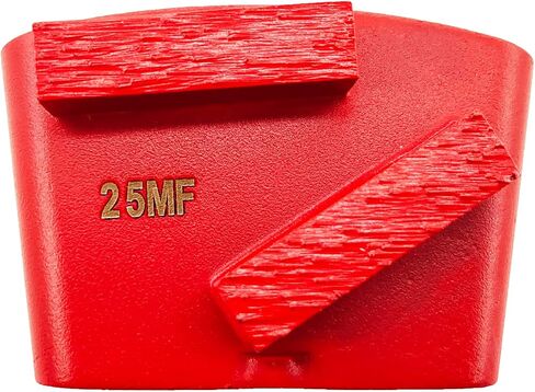9 Pcs Pro HTC Diamond Grinding Shoes Medium Bond for Medium Floor (Grit Optional), for HTC Floor Grinding Machine (40 Grit - 1 Oval Segment M Bond for Medium Floor) in Saudi Arabia