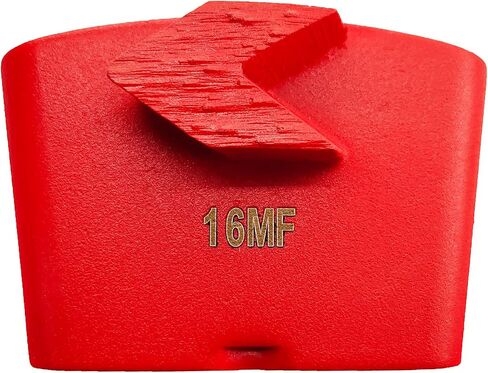 9 Pcs Pro HTC Diamond Grinding Shoes Medium Bond for Medium Floor (Grit Optional), for HTC Floor Grinding Machine (40 Grit - 1 Oval Segment M Bond for Medium Floor) in Saudi Arabia