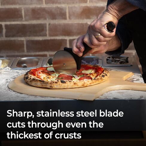 مسدس درجة الحرارة بالأشعة تحت الحمراء لأفران البيتزا من Everdure - مقياس حرارة ليزر رقمي بالأشعة تحت الحمراء للقراءة الفورية - درجة مئوية وفهرنهايت، عدم الاتصال، LED، ملحق مطبخ خارجي يعمل بالبطارية وفرن البيتزا in Kuwait