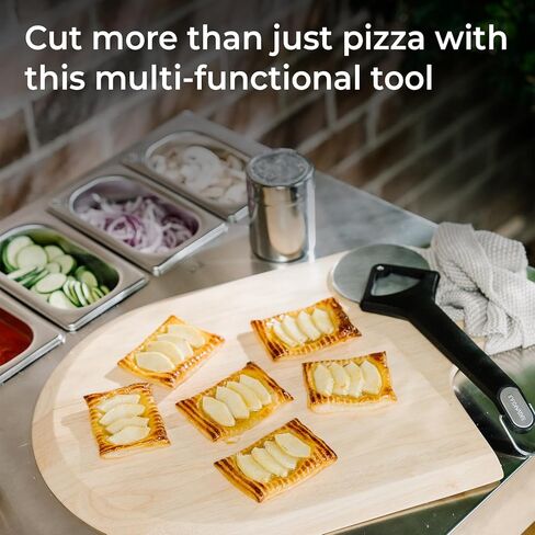 مسدس درجة الحرارة بالأشعة تحت الحمراء لأفران البيتزا من Everdure - مقياس حرارة ليزر رقمي بالأشعة تحت الحمراء للقراءة الفورية - درجة مئوية وفهرنهايت، عدم الاتصال، LED، ملحق مطبخ خارجي يعمل بالبطارية وفرن البيتزا in Kuwait