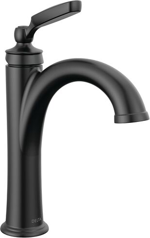 Delta Faucet Woodhurst Oil Rubbed Bronze Bathroom Faucet, Single Hole, Diamond Seal Technology, Venetian Bronze 532-RBMPU-DST in Saudi Arabia