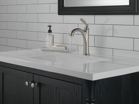 Delta Faucet Woodhurst Oil Rubbed Bronze Bathroom Faucet, Single Hole, Diamond Seal Technology, Venetian Bronze 532-RBMPU-DST in Saudi Arabia