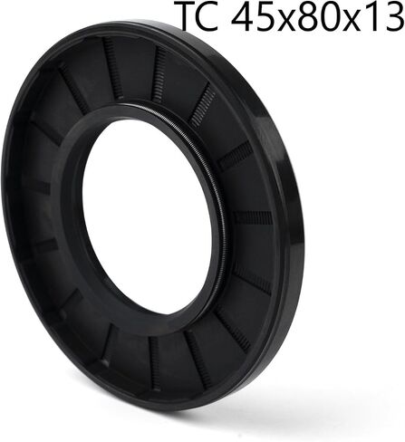 XIKE 1 قطعة ختم الزيت، أختام الشفاه TC 40 مم × 80 مم × 12 مم غطاء مطاطي النتريل شفة مزدوجة مع زنبرك، ختم عمود الزيت مناسب لعمود التحمل in Saudi Arabia