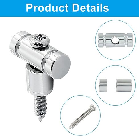 Guitar Roller String Retainers Replacement, Electric Strings Guide Guitar Tree Guide String Clamp Lock Guitar Replacement Part for Electric Guitar, Black in Saudi Arabia